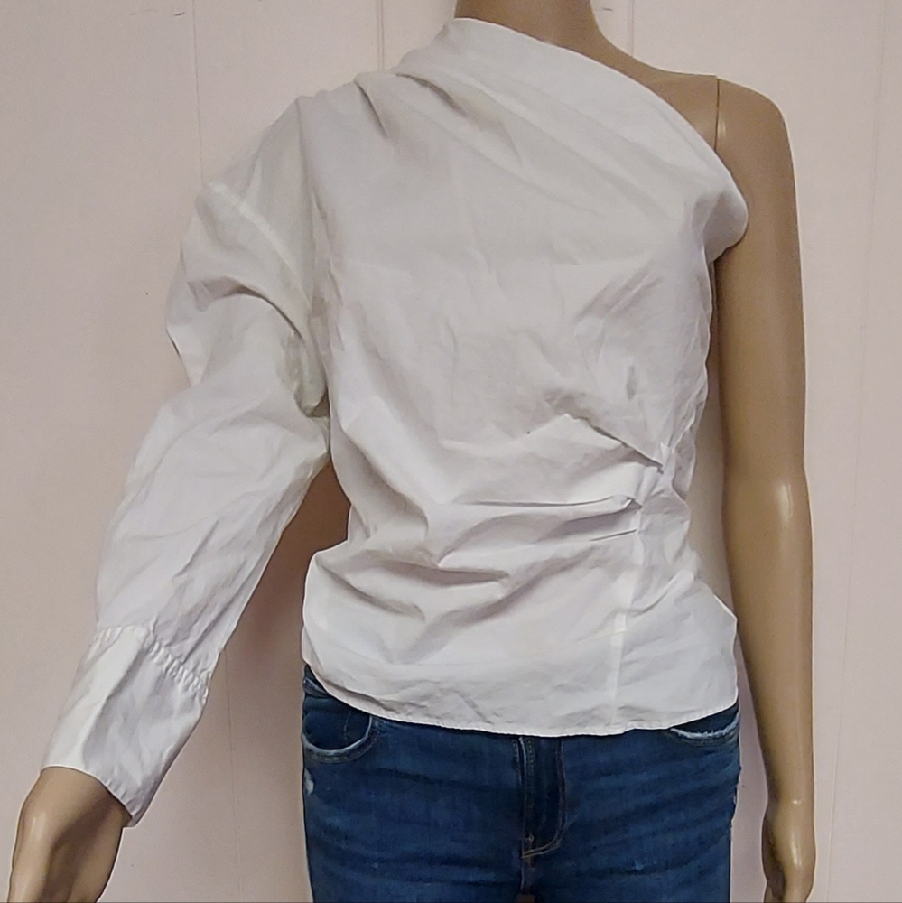 Original one shoulder Zara top